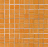 Arancio scuro mosaico su rete - Керамическая плитка Emil Ceramica Satin
