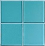 Azzurro Glossy Lucido - Керамическая плитка Vitrex Collezionetrasparenze Crystal-B
