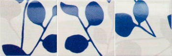BLue Leaves - Керамическая плитка IRIS Ceramica Rays