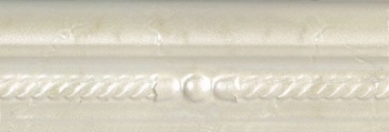 Бордюр торелло белый - Керамическая плитка Versace Home Royal