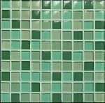 Green Glossy Mix Lucido - Керамическая плитка Vitrex Collezionetrasparenze Crystal-B