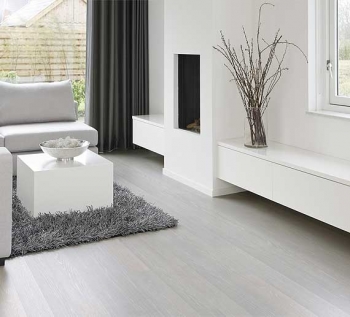 Pearl White - Паркетная доска Solidfloor " Black and White"