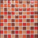 Rosso Lucido Mix - Керамическая плитка Vitrex Collezionetrasparenze Crystal-B