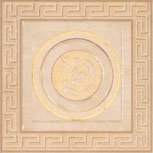 Tozzetto Fascia Geometrica Almond/Beige - Керамическая плитка Versace Home Venere