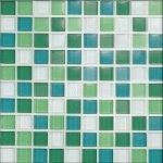 Verde Lucido Mix - Керамическая плитка Vitrex Collezionetrasparenze Crystal-B