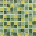 Verde Lucido Mix - Керамическая плитка Vitrex Collezionetrasparenze Crystal-B