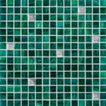 I Gioielli incastonati ST38 Malachite Mix Bianco 2*2