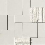 Natura Mosaico Wall Carrara Matt Mix 6