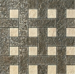 Palace Stone 114343 Mosaici Chesterfield NERO/ ALMOND