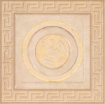 Tozzetto Fascia Geometrica Almond/Beige