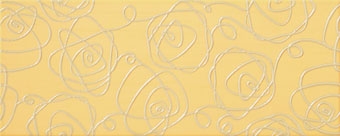 Декоративный элемент  DRDFS Dream Ocra Decoro Floreale Scuro - Керамическая плитка Ceramiche Mariner Dream