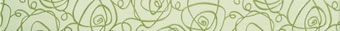 Декоративный элемент   DRLF4 Dream Listello Floreale Verde - Керамическая плитка Ceramiche Mariner Dream