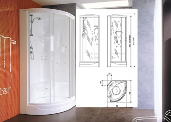 Душевая кабина PROJECTA KENSINGTON - Душевые кабины Jacuzzi