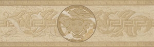 Fascia Foglia Medusa Oro - Керамическая плитка Versace Home Venere