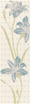 Fascia Lily A - Керамическая плитка IRIS Ceramica Textile