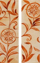 Fascia Parati Orange - Керамическая плитка IRIS Ceramica Textile