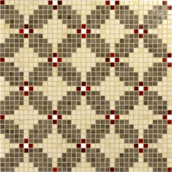 Gelsomino D 1,5*1,5 modulo (2 fogli 29,5*59) - Керамогранит Vitrex Mosaico I TESSUTO