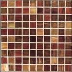 Gold * bronze V4380 Rosso/ Ramato Mix 2*2 - Керамогранит Vitrex Mosaico Vetroso