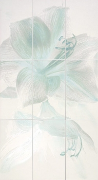 Incanto comp. bloom acquamarina pcs.9 - Керамическая плитка IRIS Ceramica Romantica