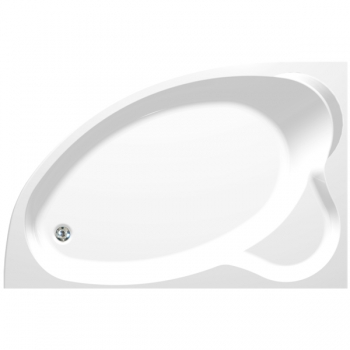 Jamaica с фронтальной панелью (1600x1000х650) Левая - Ванны Aquanet/Акванет