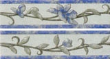 Listello Floreale Azzurro (A+B) - Керамическая плитка Ceramiche Mariner Imperium