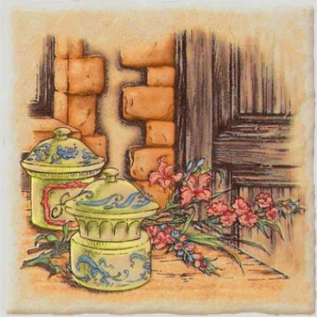 Masia 3 Beni Pergamon 10x10 - Керамическая плитка El Barco Beni