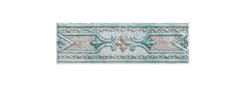 Matrix Listello Floreale Azzurro - Керамическая плитка Ceramiche Mariner Matrix