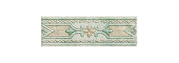 Matrix Listello Floreale Verde - Керамическая плитка Ceramiche Mariner Matrix