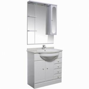 Мебель для ванной Марсель 80 NEW (161289) - Мебель для ванной комнаты Aquanet/Акванет