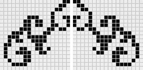 Mosaico Damasque Lait/ Noir (comp. 2 pz.) - Керамическая плитка Emil Ceramica Venise