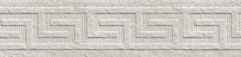 Palace Stone 114245 Fasce greca WHITE LAP / Palace Stone 114145 Fasce greca WHITE NAT - Керамогранит Versace Home PALACE Stone