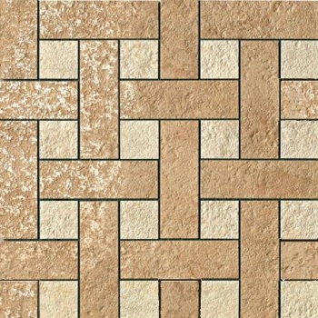 Palace Stone 114340 Mosaici Chesterfield BEIGE/ ALMOND - Керамогранит Versace Home PALACE Stone