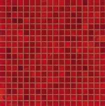 R.A.L. 3003 Rosso 1,5*1,5 - Керамогранит Vitrex Mosaico Vetroso