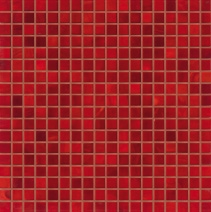 R.A.L. 3003 Rosso 1,5*1,5 - Керамогранит Vitrex Mosaico Vetroso