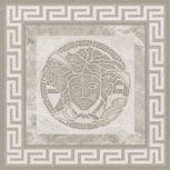 Tozzetto Fascia Geometrica Grigio - Керамическая плитка Versace Home Venere