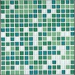 Verde Mix - Керамическая плитка Vitrex Collezionetrasparenze Crystal-A