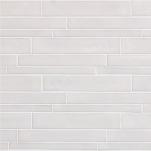 Vetro Mosaico neutra 01 bianco 16V01BIAL modulo listello stalsato - Керамогранит Casamood Vetro 2