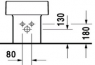 VERO 22401000001-WG - Биде Duravit